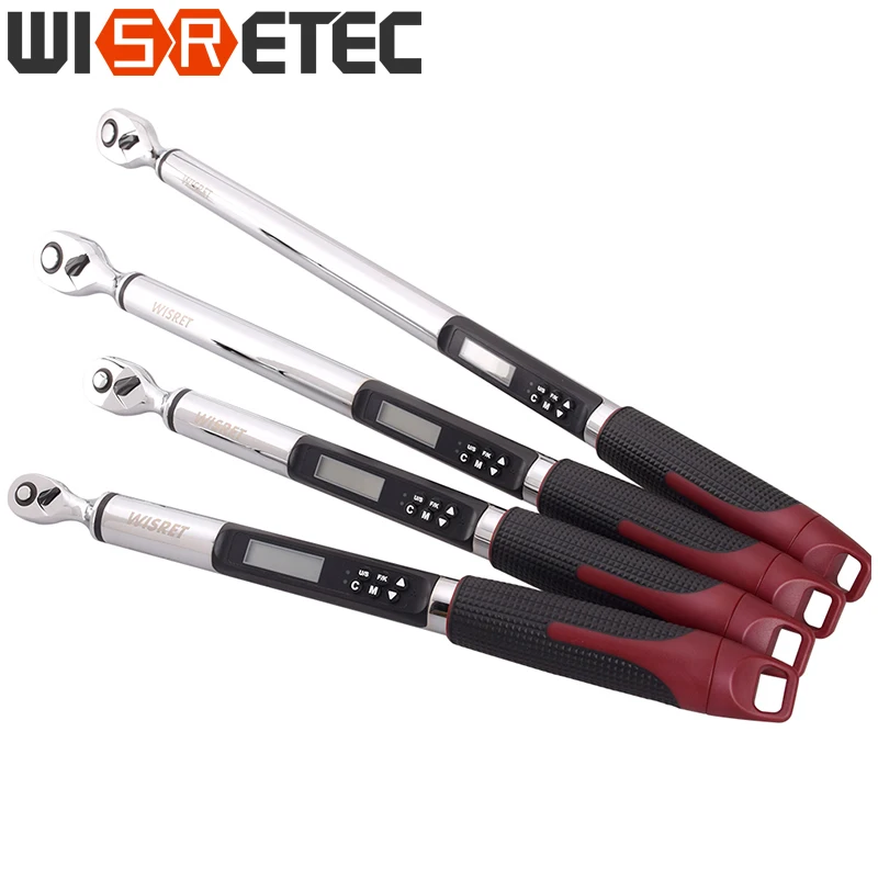 

Taiwan manufacture of high-precision digital torque wrench ratchet head socket torque 1/2 head 6.8-135NM adjustable torque