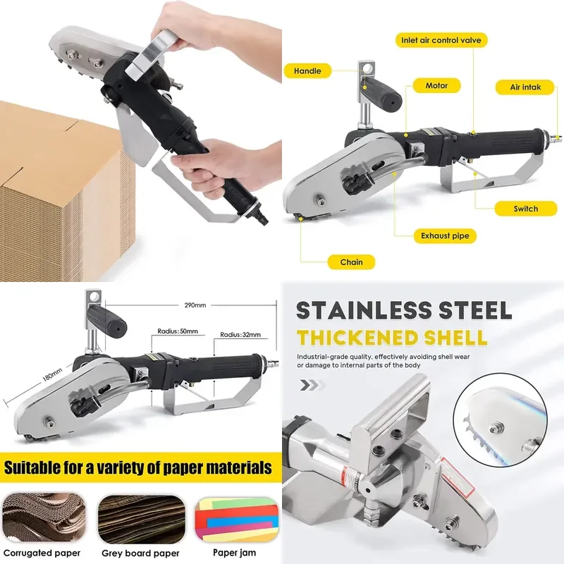 

SFW Certificate Paper Edge Cutting Tool Stripping Machine Waste Discharge Corrugated Cardboard Trimmer