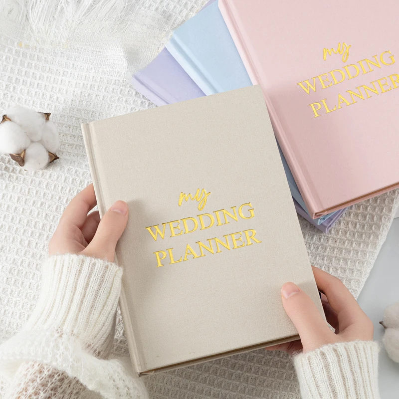 A5 Wedding Planning Notebook Happiness Record Time Budget Notepad Plan Wedding Housekeeper Love Memorial Book