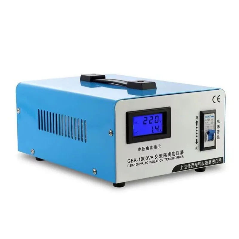Transformador de Potência de Isolamento de Anel ac Transformador de Segurança de Áudio Anti-interferência 220v a 220v 1000w 1000va Novo