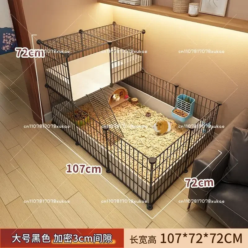 Pet Fence, Home Landscape, Rabbit Supplies, Cages, Large and Small Villas, Guinea Pig Nests