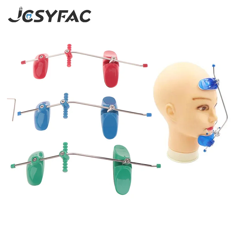

3 Color Dental Orthodontic Headgear Adjustable High Pull Headgear Face Mask Single Pole Adults And Children High Quality
