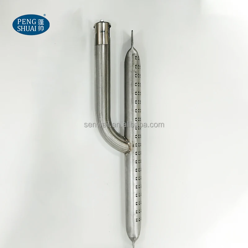 Industrial Dryer Aluminized Steel Burner Pipe Gas Heating Oven Heating Element Durable Flame Tube Replacement for house hold