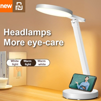 Xiaomi Youpin Desk Lamp Eye-Caring Foldable Touch Control Charging Study Light For Students Dormitory With Sensor Night Light