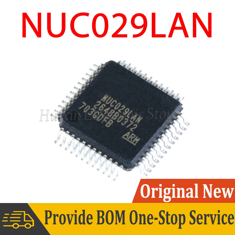 NUC029LAN LQFP-48 QFP SMD 32 Bit Microcontroller Chip MCU IC Controller New and Original IC Chipset