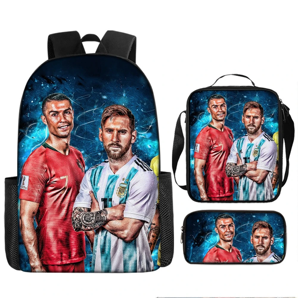 Boys Girls M-Messis School Backpack with Shoulder Bag Pencil Case-Durable Travel Rucksack Lightweight Bookbag for School