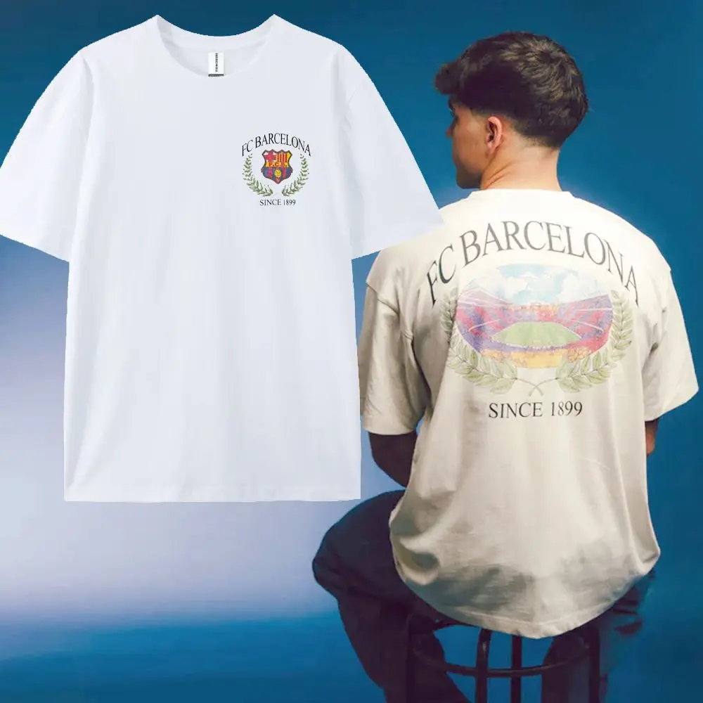 

plus Size 300 Pou Fooall Sport T-irt Men's Summer American Casual Cotton ort Sve Printed round Ne Top