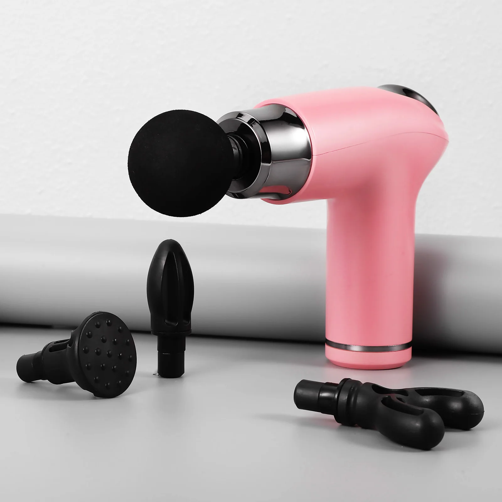 

Mini Smart Electric Fascia Gun Multiple Speeds Quiet Handheld Muscle Massager Portable Body Massage Tool Long Lasting Use Back