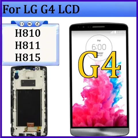 New TFT lcd For LG G4 H810 H811 H815 LCD Display + Touch Screen Replacement Digitizer Assembly NO Frame