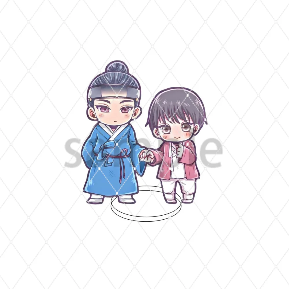 10cm Anime Painter of The Night Acrylic Stand Yeon SeungHo Baek Nakyum Figure Display Korean Goods Collection Desk Decor