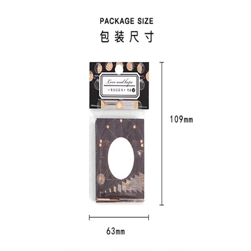 15 Stück/Packung Materialpaket Retro literarische Handkonto Grenze grundlegende dekorative Aufkleber 4 Stile dekorative stilvolle Memo