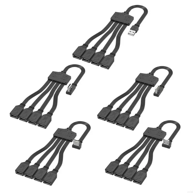 

G6DD USB Splitter Cable USB2.0 Мужчина до 4 портов с множественным USB -портом Extender Cable для зарядки питания передачи