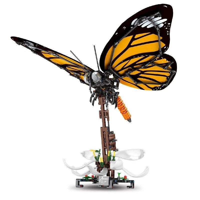 

SEMBO Insect Figurine Butterfly Small Particles Building Block Assembly Model DIY Decorative Puzzle Assembly Toy Birthday Gift