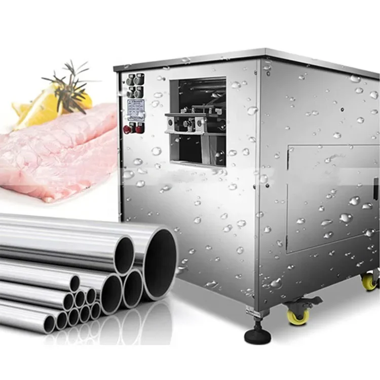 Automatic Cod Anchovy Trout Salmon Catfish Tilapia Fish Smoke Sashimi Slice Cut Slicer Fillet Machine Price