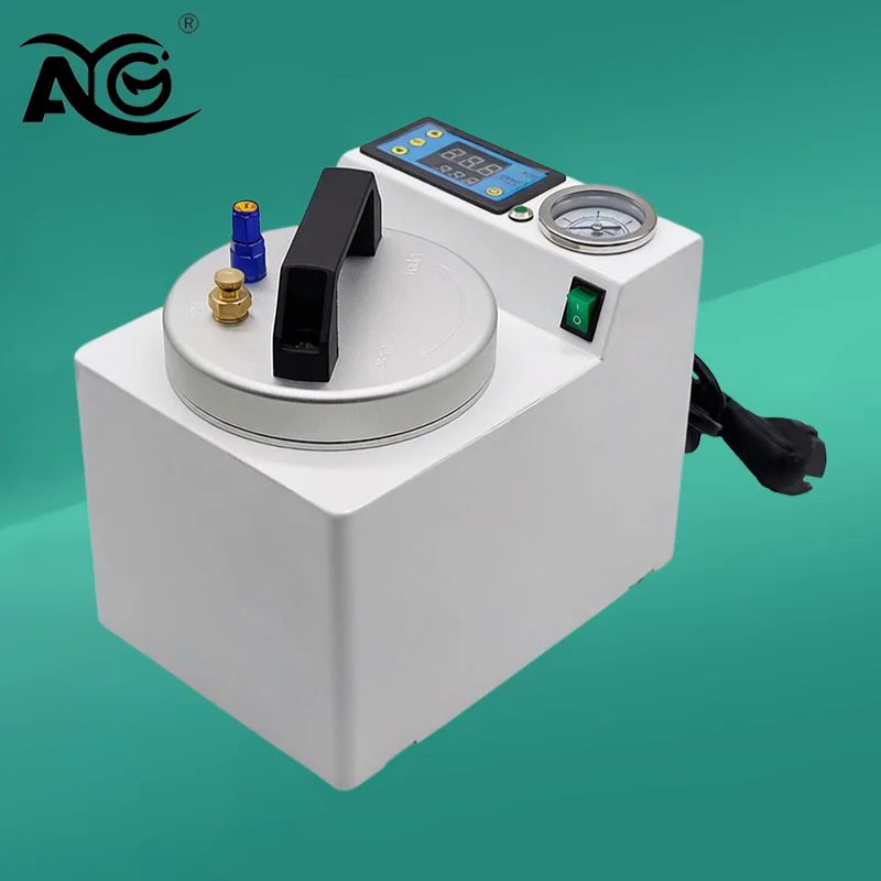 

AG Dental Polymerizer Portable Curing Pressure Pot Dental Lab Polymerizing Digital Display Adsorption silicone rubber repair