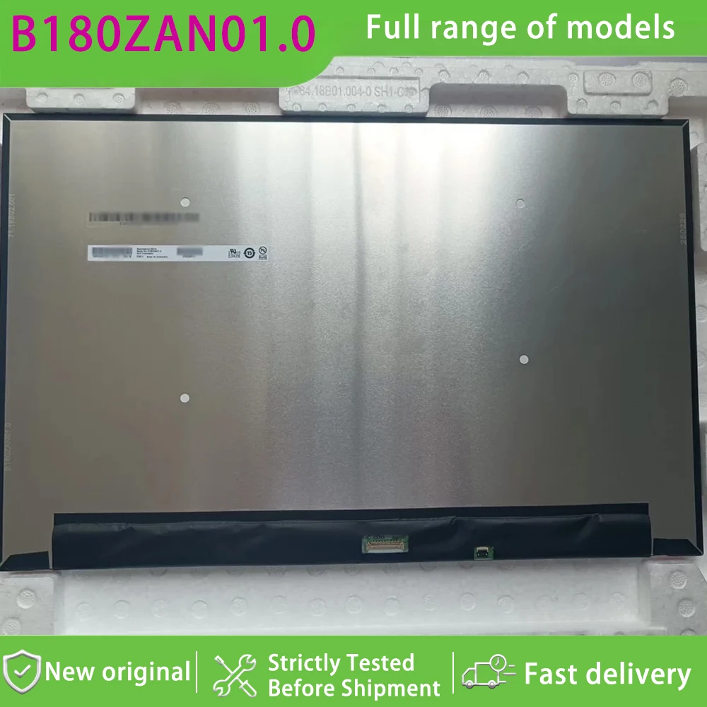 B180ZAN01.0 18.0 Inch Wquxga 16 10 Aspect Ratio Lcd Display Panel Matte Non-touch Mini-led Backlight 120hz Refresh Rate for