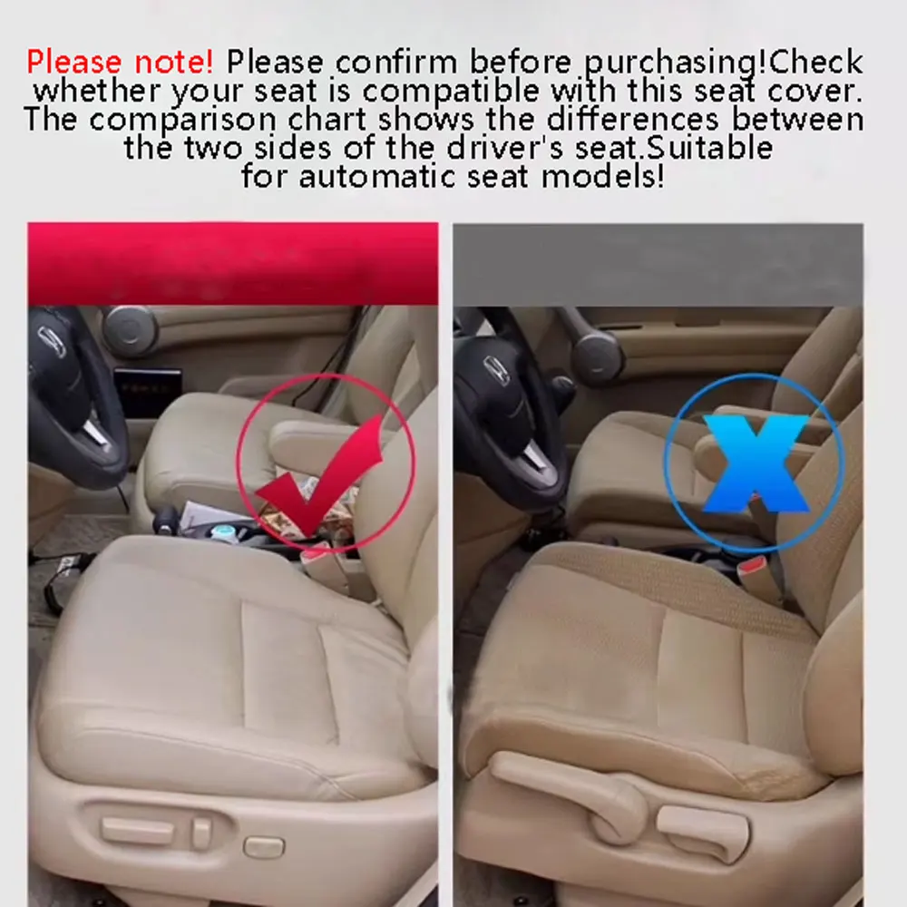 For Honda CRV CR-V 2007-2011 Microfiber leather Car Seat Cover Custom Seat Covers Left Hand Driving Bottom Seat Cover Back Cover