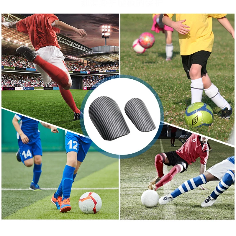 Protect Your Shins During Football Training with Mini Shin Guards - Lightweight and Comfortable Design for Maximum Performance