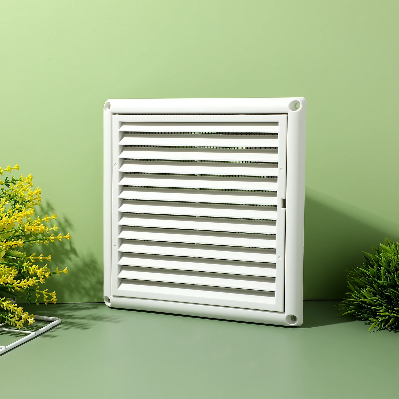 

Plastic Air Fly Screen Mesh Anti Air Conditioning Wall Hole Cover Mosquito Wall Hole Cover Ventilation Outlet Exhaust