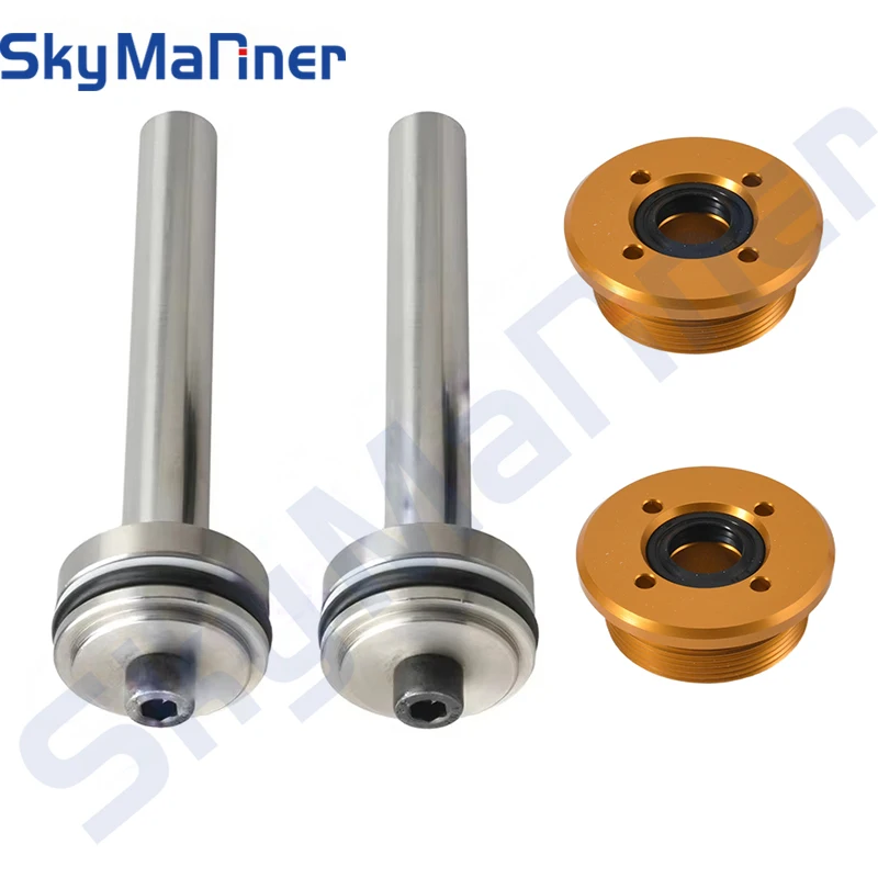 Tilting Decorative Piston Assembly 6H1-43820 6H1-43821-11 Screw For Yamaha Outboard Engine 75-90HP PTT 6H1-43800-17-4D Parts