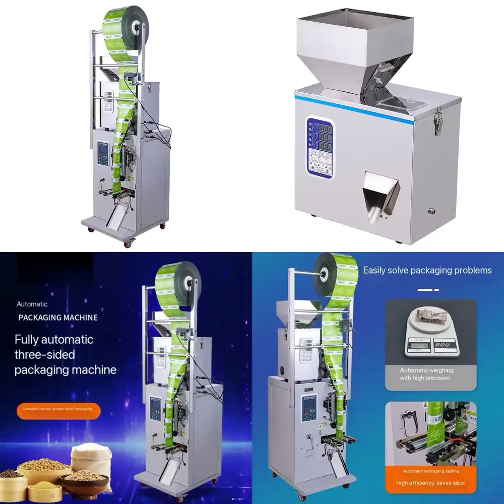Vertical Powder Packaging Machine/plastic Bag Filling Sealing Machine/spices Powder Packing Machine