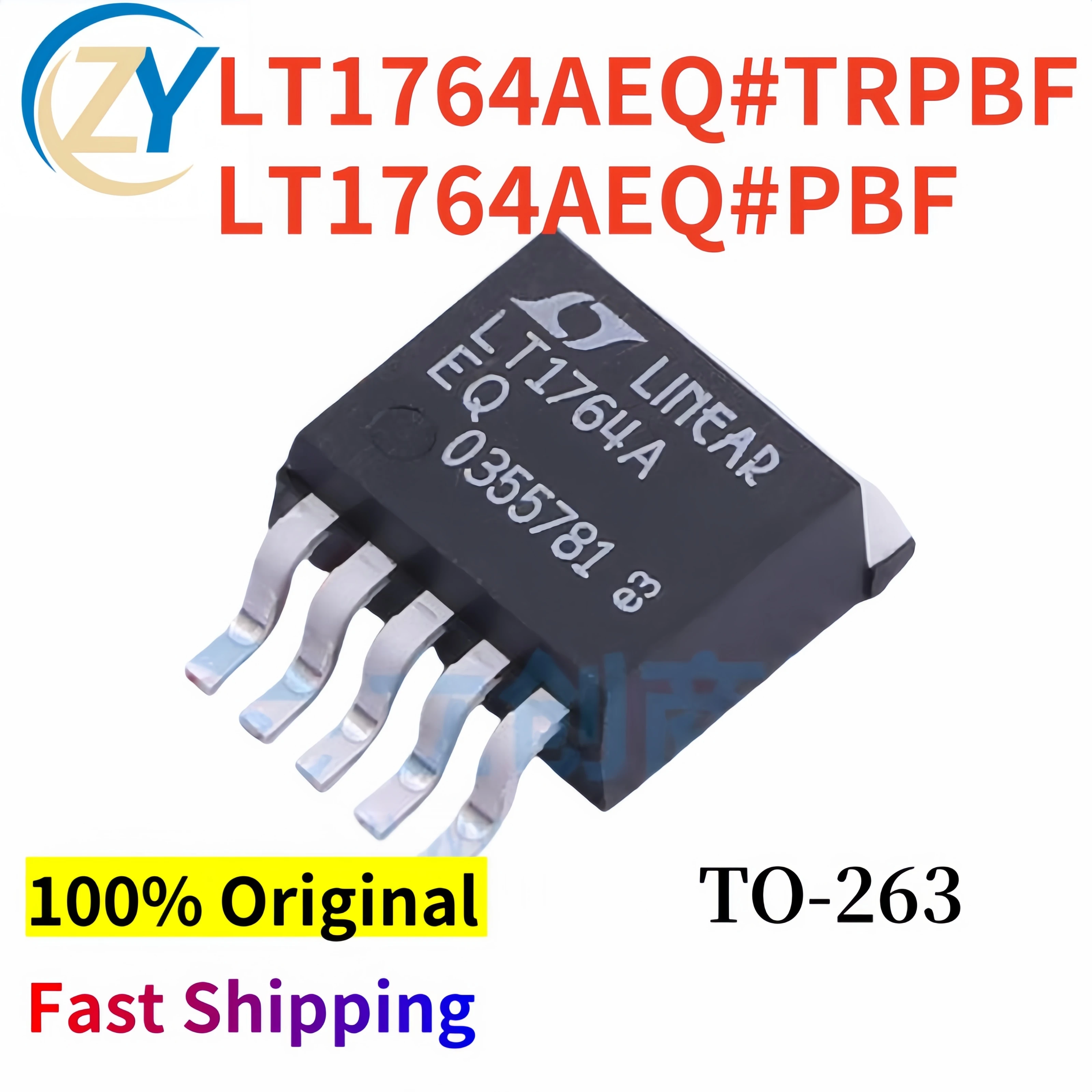 (2pcs) LT1764 LT1764AEQ Regulators LT1764AEQ#TRPBF TO-263 1.21V to 20V 3A 100% Original & In Stock