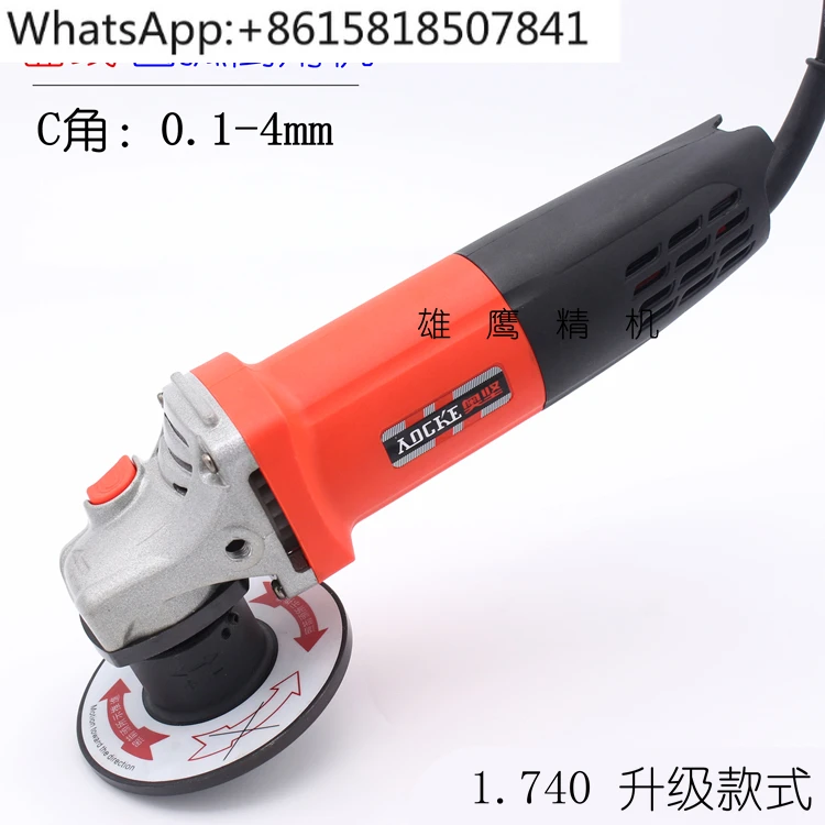 

Portable chamfering machine Manual small inner hole Metal mold Electric trimming Handheld arc portable chamfering machine