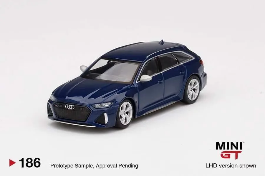 

МИНИГТ # Модель автомобиля из литого под давлением сплава 186 1:64 RS6 AVANT, детские игрушки и подарки