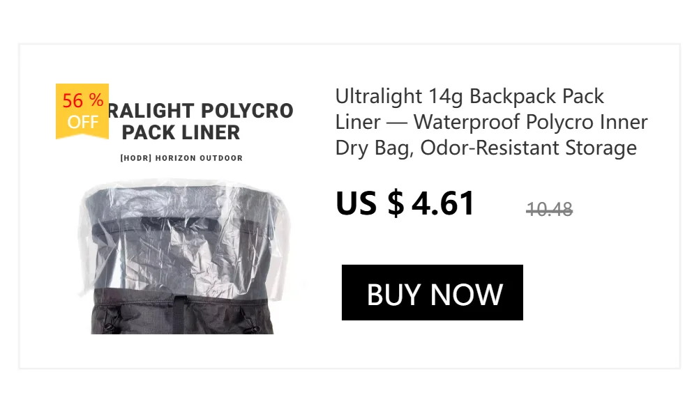 [HODR] Ultralight Mesh Drawstring Storage Bags Polyester Breathable Compression Pouches for Camping, Hiking, Laundry & Grocery