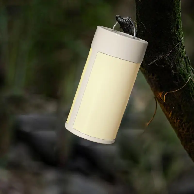 Lanterna de acampamento led carregamento usb portátil luzes de acampamento de alta intensidade lanternas ao ar livre vida útil da bateria estendida conveniente