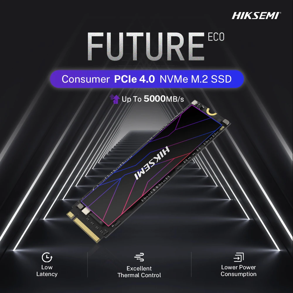 HS-SSD-FUTURE Eco M.2 NVMe Internal SSD (PCIe 4.0) | 5000MB/s Max Read, 512GB/1TB Capacity - Works with PS5, PCs & Laptops