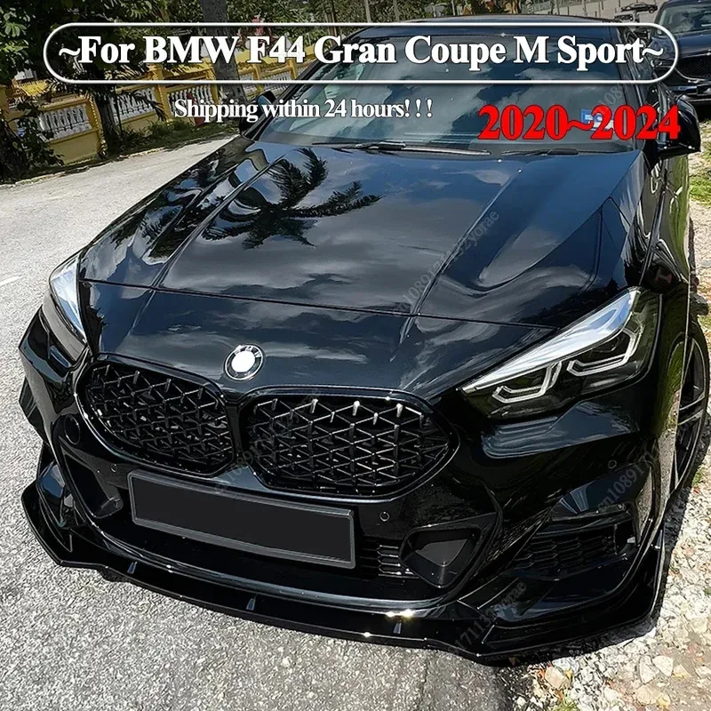 

For BMW 2 Series F44 218i 220i M235i 216d 218d 220d Gran Coupe M Sport 2020-2024 Car Front Bumper Spoiler Lip Splitter Diffuser