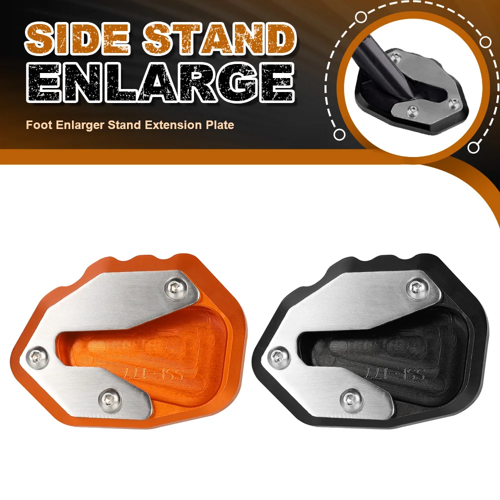 

NEW FOR KTM 890 Duke R 2019 2020 2021 2022 2023 Duke 890R Motorcycle Accessories Side Stand Enlarger Kickstand Enlarge Plate Pad