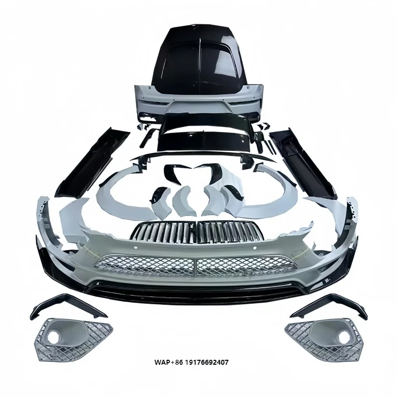Suitable for 21-23 forBentley Bentayga Upgraded and Upgraded Models with Dry Carbon Fiber Surround Complete Body Kit