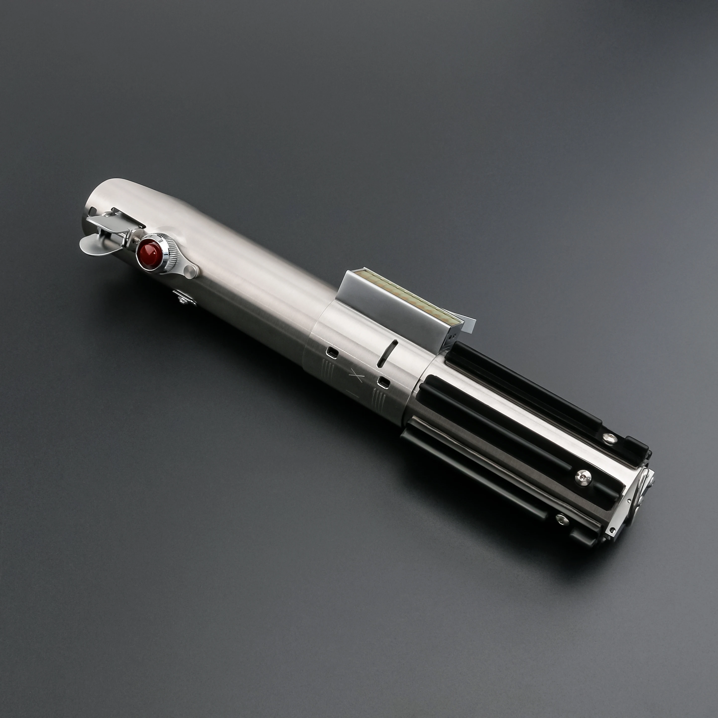 TXQSABER Lightsaber LUKE EP7 Replica RGB Pixel Lasersword Heavy Dueling Metal Handle FOC Blaster Light Sword for Cosplay Toys