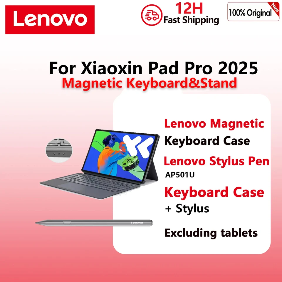 Lenovo Xiaoxin Pad Pro 12.7 2025 Magnetic Keyboard Case
