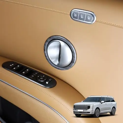 

Wood Grain Door Handle Trim for Palisade 2026 - Interior Decoration