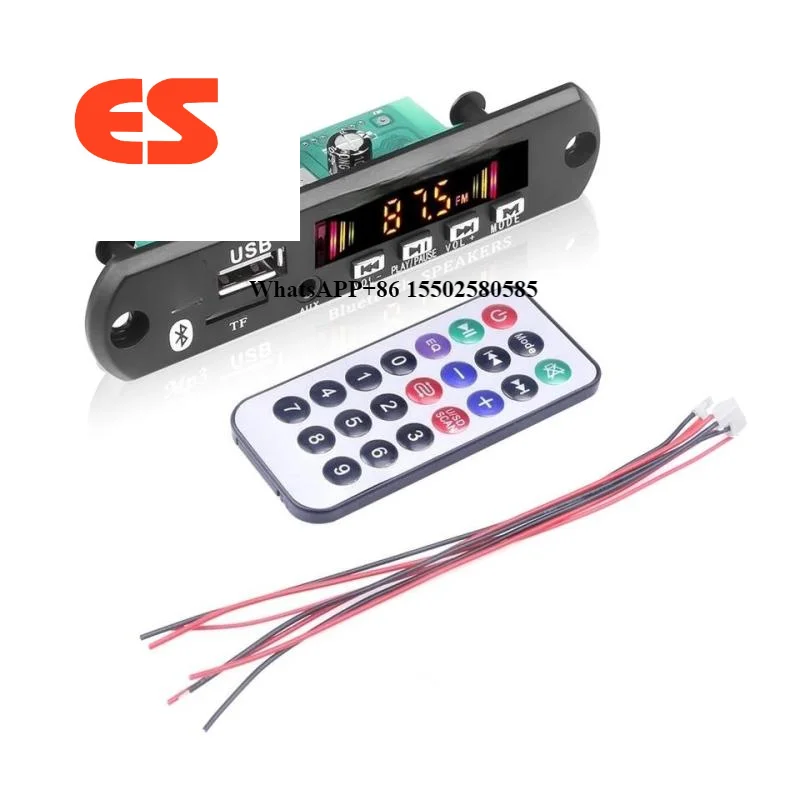 

Popular New Authentic Original Stock Amplifier MP3 Decoder Board 5.0 Car Player USB Recording Module FM Radio for Speak