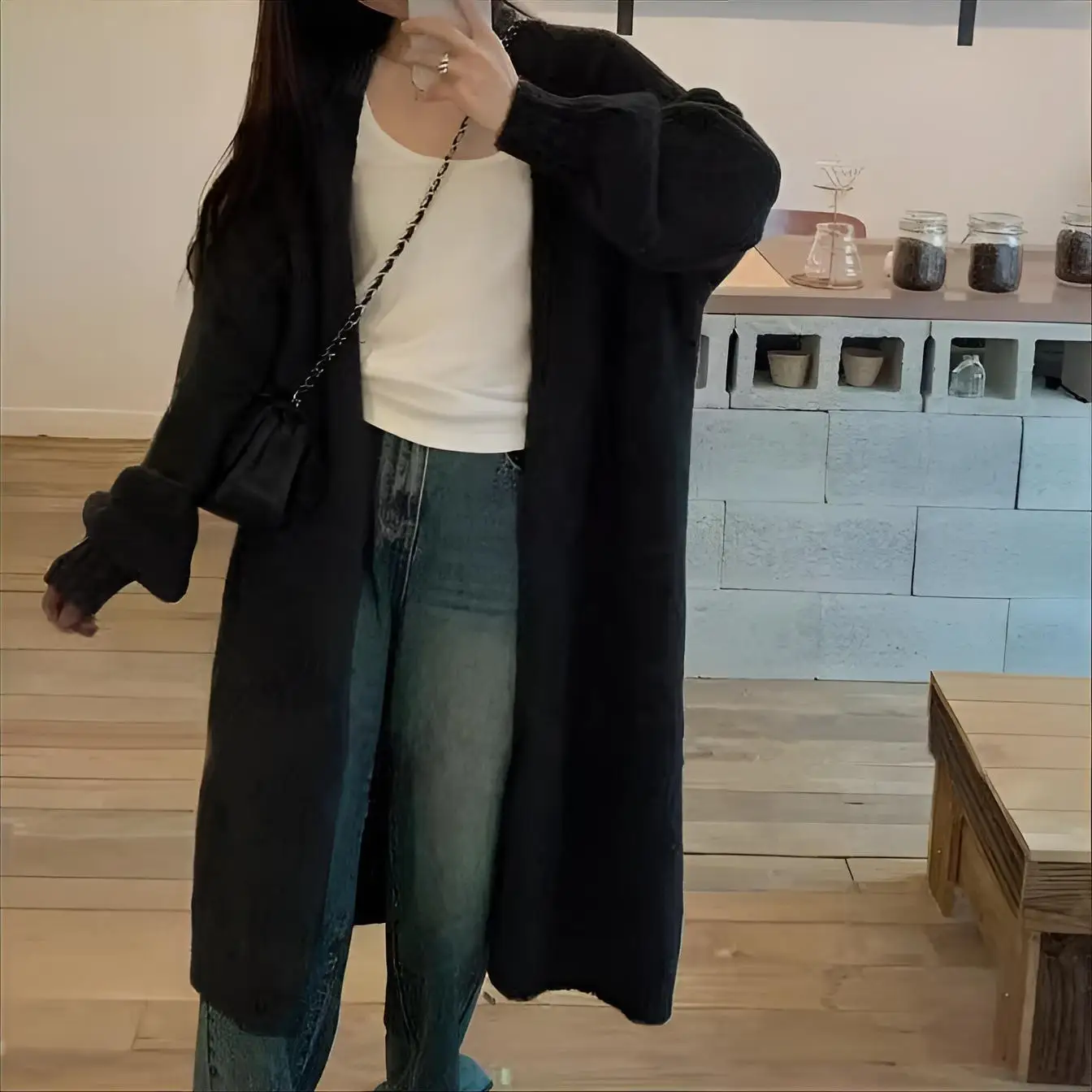 

Женские удлиненные кардиганы на весну, вязаные крючком, с принтом, приталенные, с пуговицами, с оборками, с воротником, полуоткрытые, однотонные, в стиле Y2K