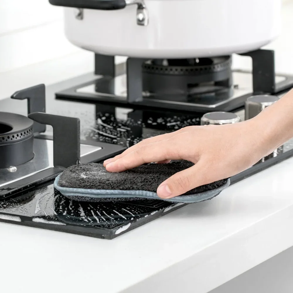 Youpin Doppelseitige Geschirr Pinsel JORDAN & JUDY Dekontamination Wasser absorption und öl absorption Leicht Zu Reinigen