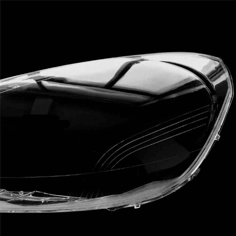 Car Front Headlight Cover Lampshades Lamp Shell Headlights Lens Cover For Volvo S60 2009-2013-A08Q