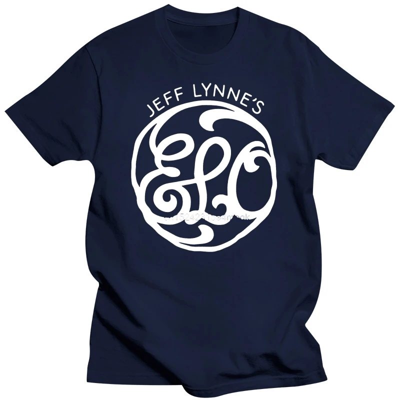 brand tee-shirt tops Jeff lynne elo electric light orchestra licensed tee shirt man MAN T-SHIRT  cotton t shirts