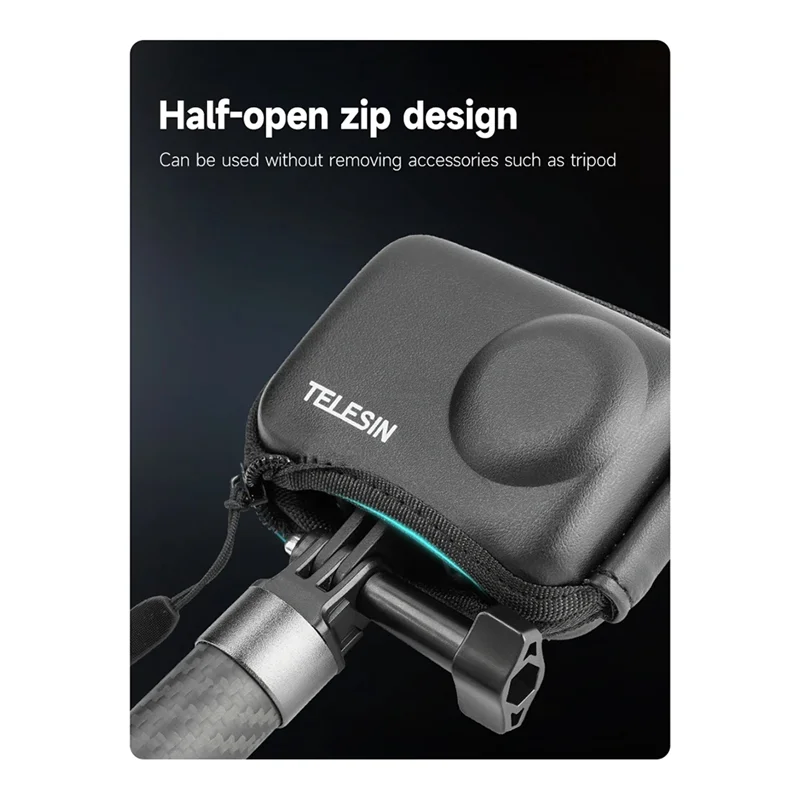 TELESIN Mini Storage Protection Bag For Action 3 Carrying Case Action Camera Accessories