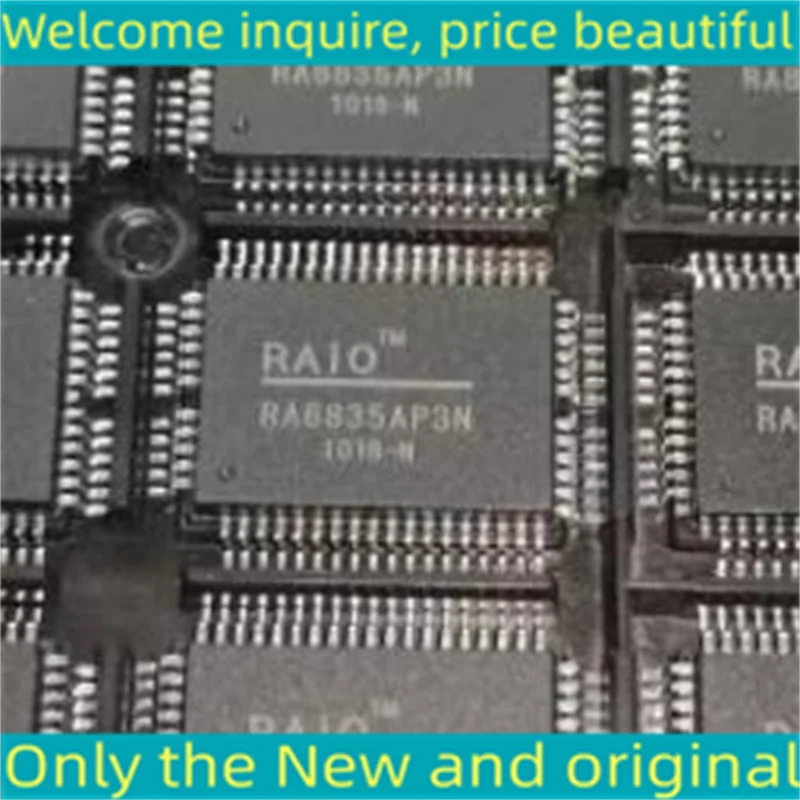 

3PCS RA8835AP3N RA8835P3N RA8835 QFP60 New and Original Chip IC