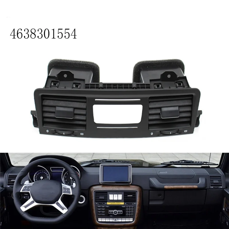 ชุดประกอบช่องแอร์กลางหน้ารถสำหรับ Mercedes BENZ G Class W463 ปี 2004 ถึง 2018 รุ่น 4638301554