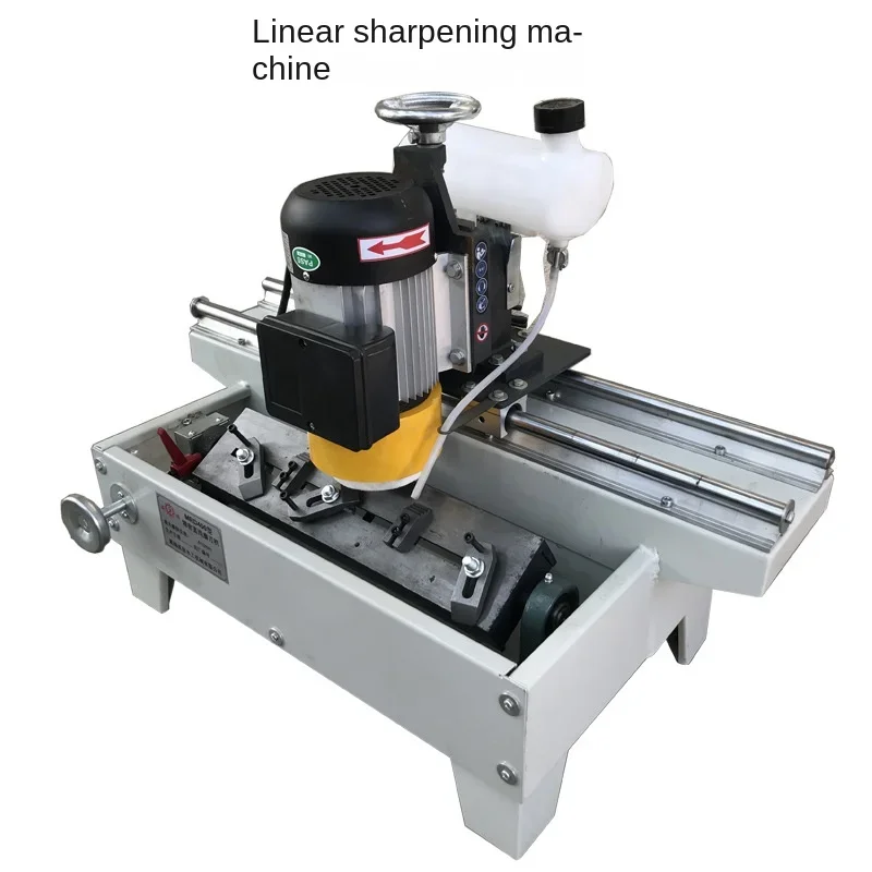 Woodworking sharpener linear guide electric sharpener small horizontal straight edge planer sharpener