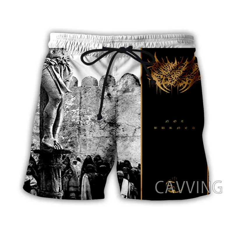 CAVVING 3D Printed Abated Mass of Flesh Rock Summer Beach Shorts Streetwear Quick Dry Casual Shorts Sweat Shorts for Women/men