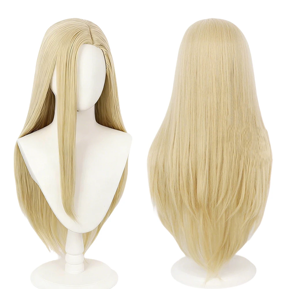 

Парик для косплея в стиле аниме JOJO Julius Caesar Zeppeli, унисекс, блонд, длинные волосы, термостойкий, синтетический, для Хэллоуина и карнавала