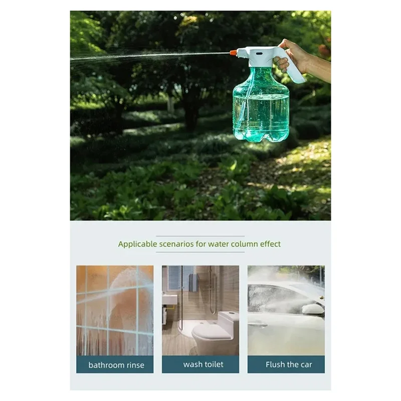 

Electric Watering Kettle 3L Adjustable Sprinkler Charging Cleaning Disinfecting Garden Tool