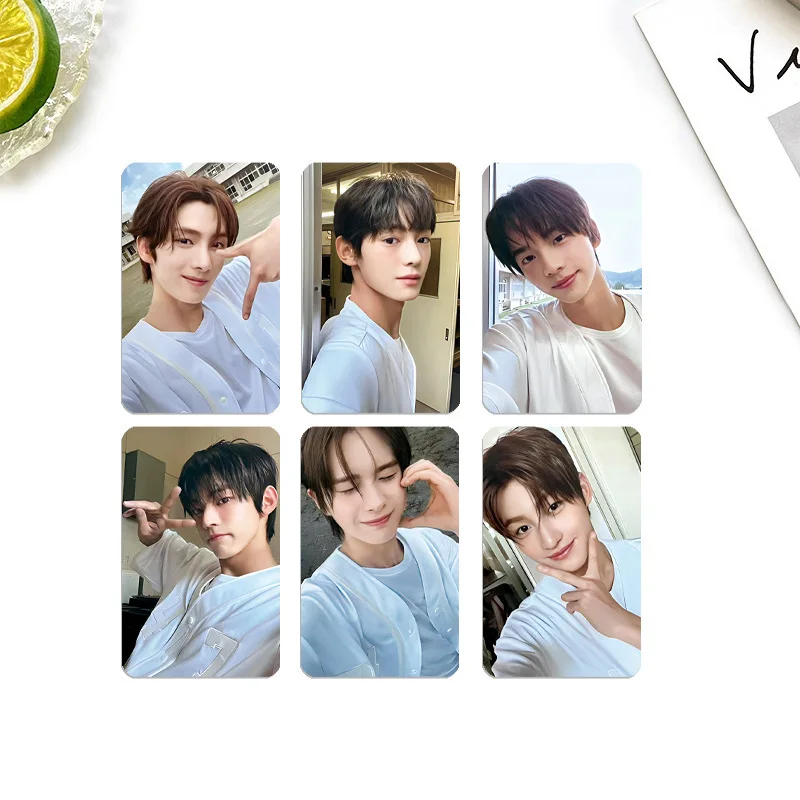 6Pcs/Set TWS Idol Boy New Album Sparkling Blue Lomo Cards YOUNGJAE HANJIN SHINYU DOHOON JIHOON HD Printd Photocards Fans Gifts